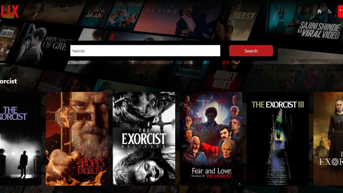 Screenshot of TrailerGPT — Streaming Platform